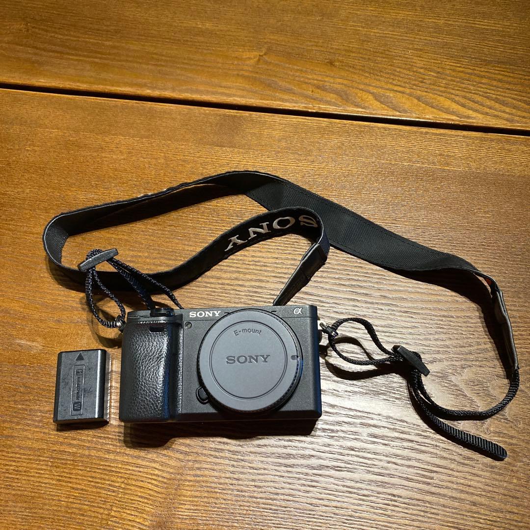 SONY α6400 ミラーレス一眼 本体　箱無し 替えバッテリー付き