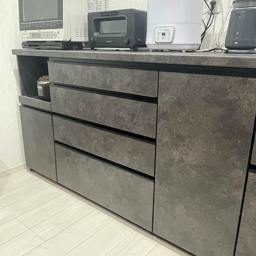 専用 パモウナ キッチンカウンター セラミカネロ