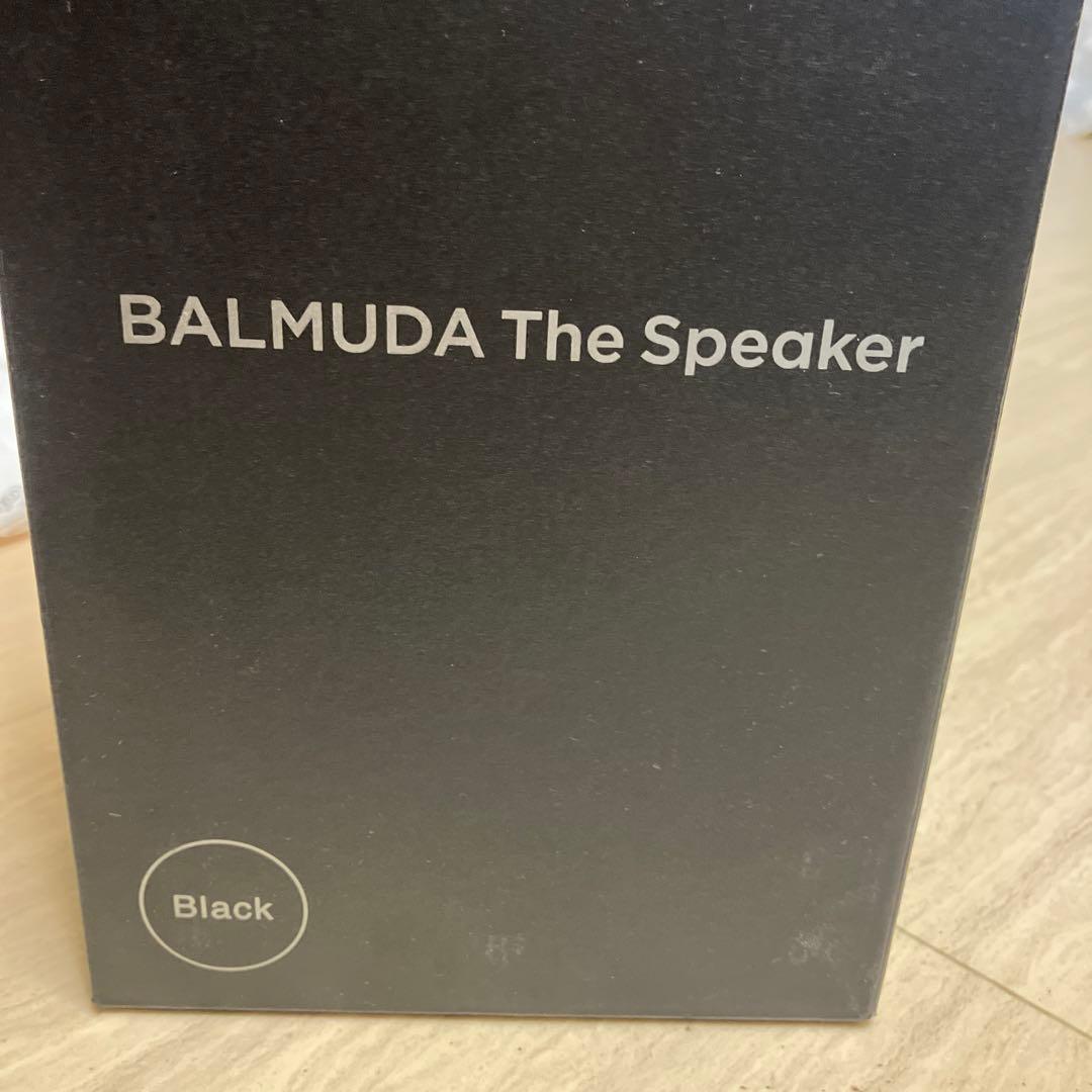 BALMUDA The Speaker ブラック新品未使用