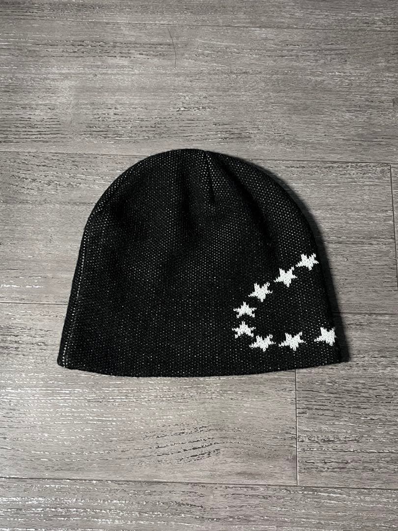 AFB アクリルニット帽 黒