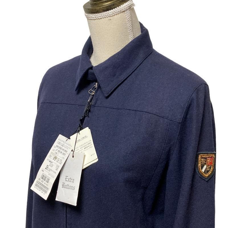 【高級】未使用 Ralph Lauren ジャケット カシミヤ混 ロゴ 刺繍