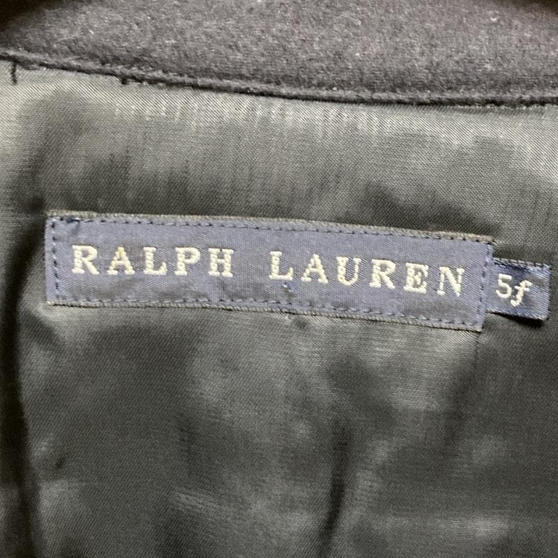 【高級】未使用 Ralph Lauren ジャケット カシミヤ混 ロゴ 刺繍