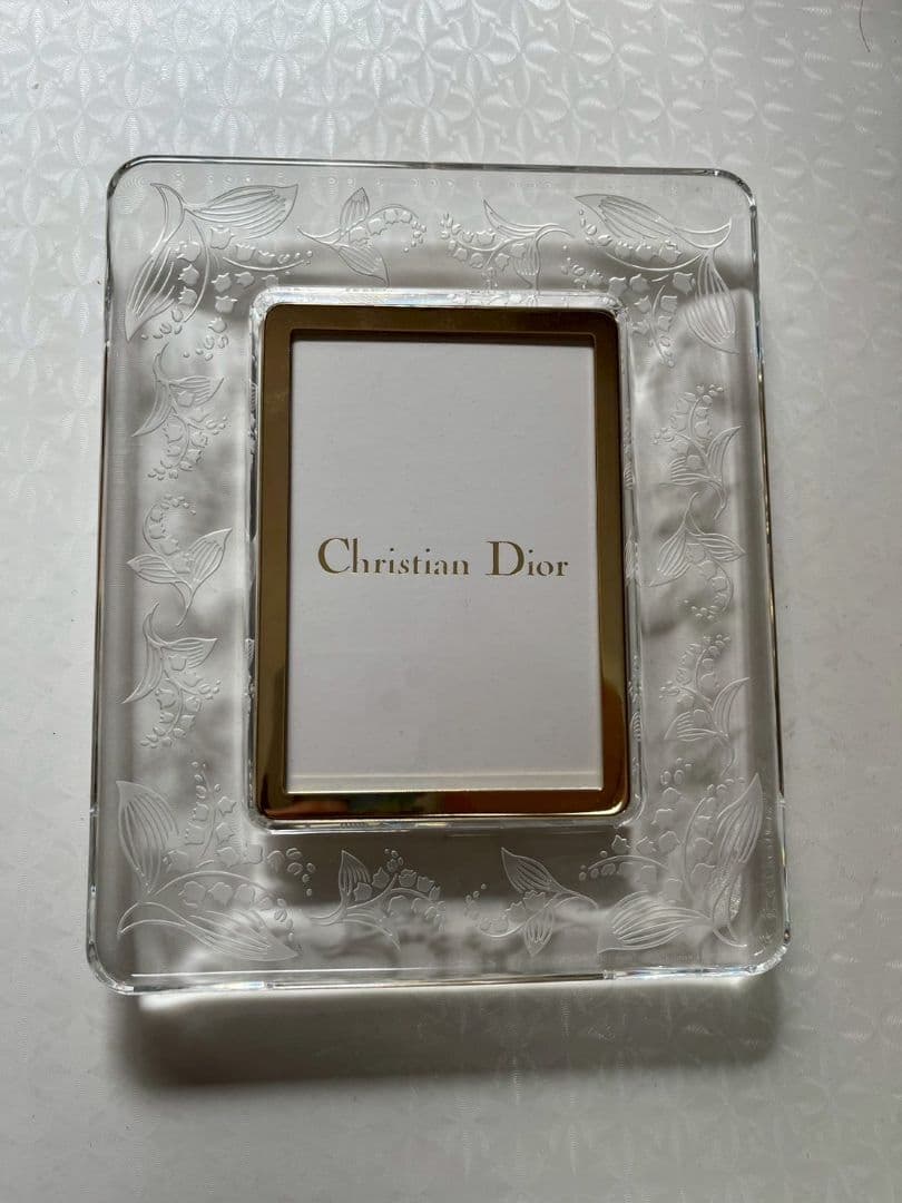 Christian Dior フォトフレーム ガラス製