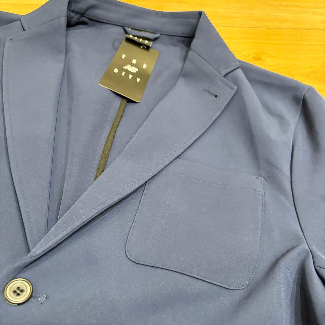 新品　ニューバランス スーツ 上下セット テーパードパンツ ネイビー　XL