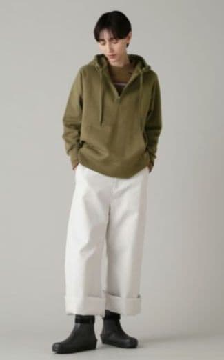 MHL. DRY LOOPBACK JERSEY カーキ