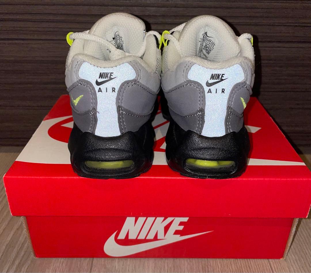 スニーカー NIKE AIRMAX 95 TD NEON 14cm