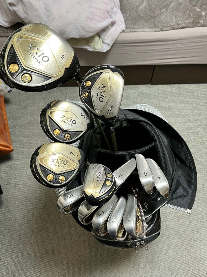 K*T様 【ラウンド出来るセット】ゼクシオプライム＆キャディバッグ＆パター