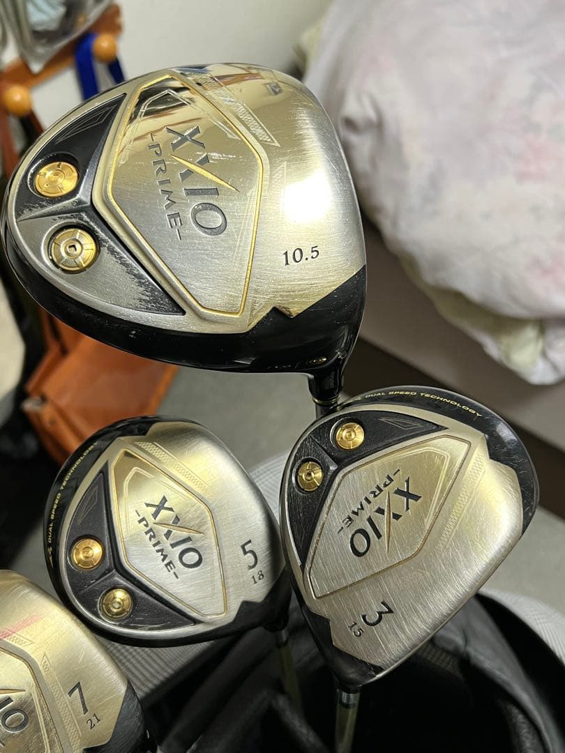 K*T様 【ラウンド出来るセット】ゼクシオプライム＆キャディバッグ＆パター