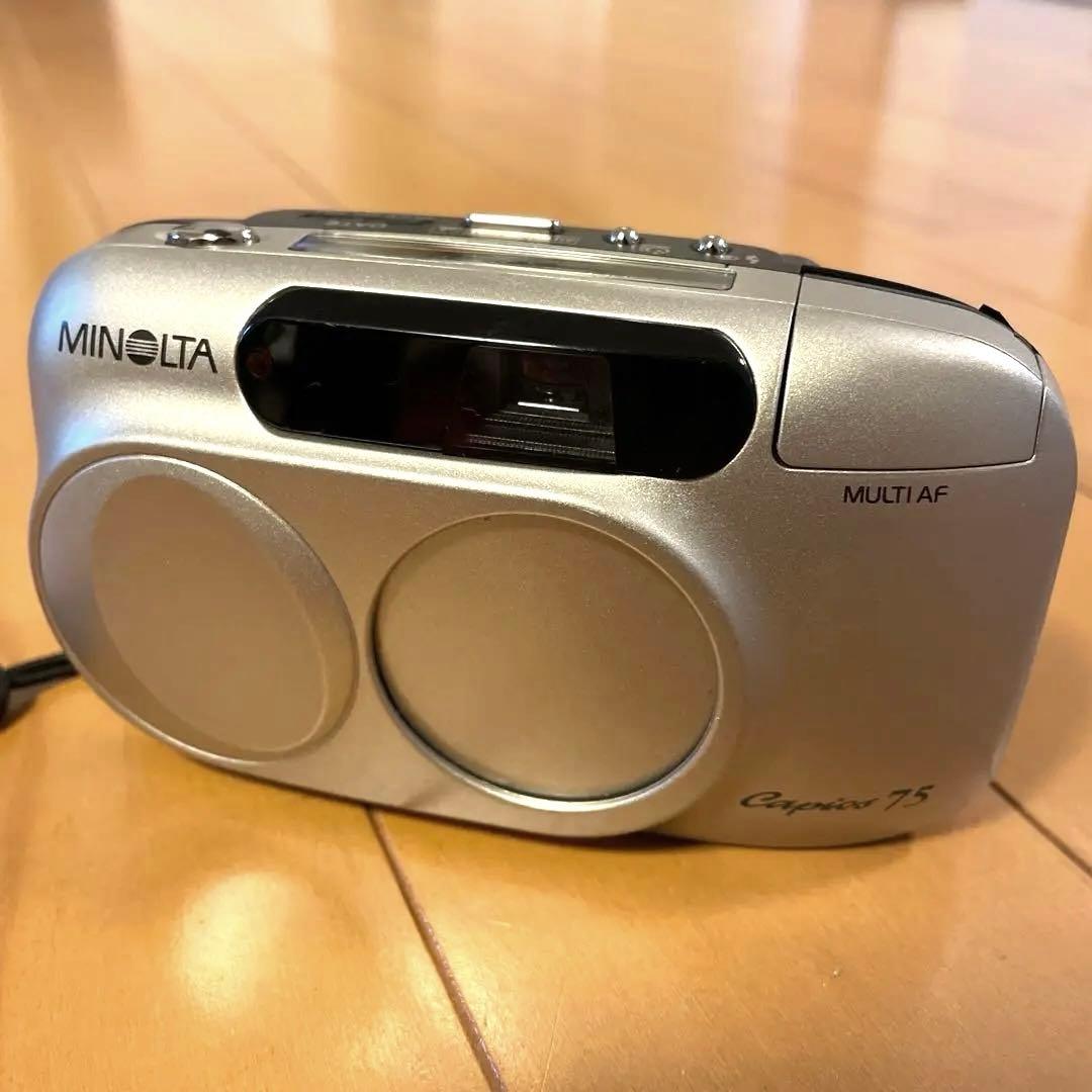 MINOLTA Capios 75 コンパクトフィルムカメラ ケース付き
