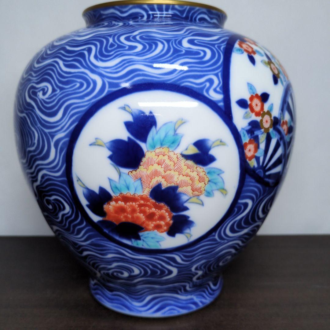 g*7様 オールド香蘭社 花瓶 3点セット