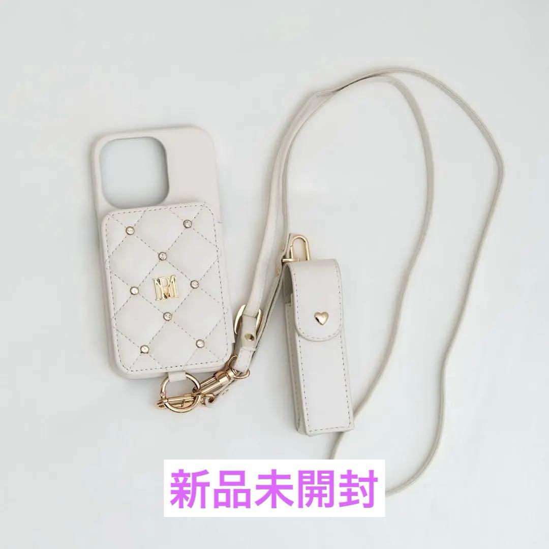 Rosé Muse iPhone16proケース アイボリー