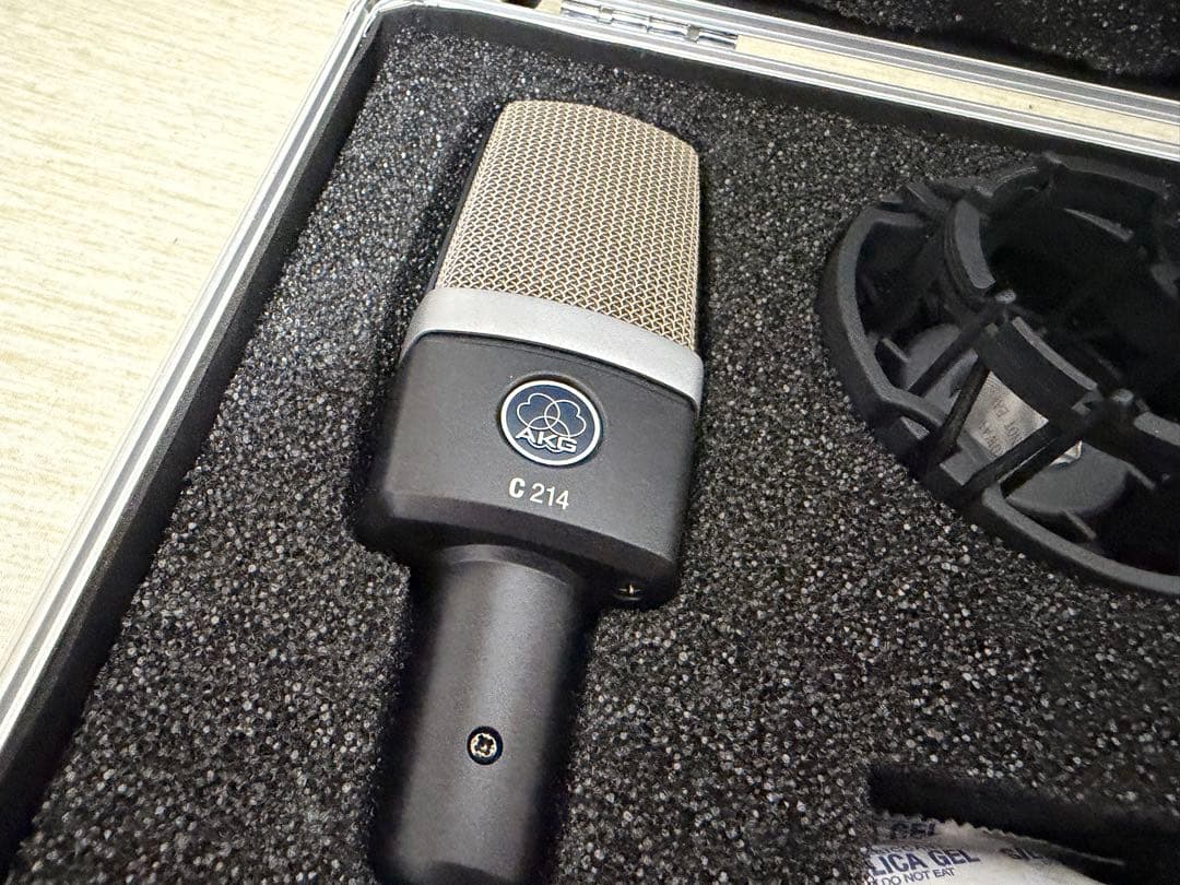 AKG C214 コンデンサーマイク セット