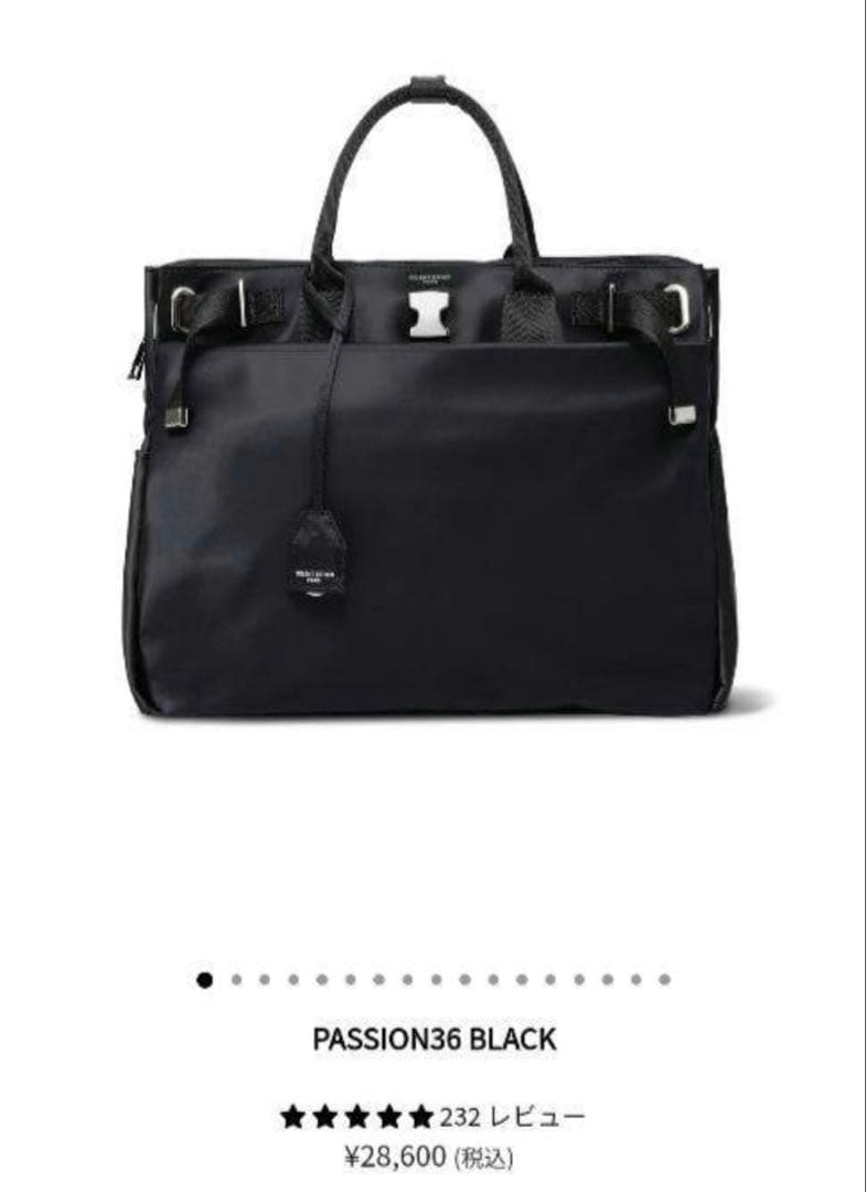 SELENT ETHER セレーンエーテル☆バッグBLACK