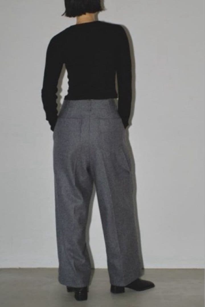 todayful Wool Painter Pants グレー 38