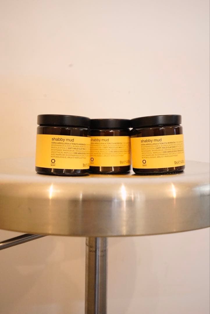 O-way shabby mud ヘアバーム3個