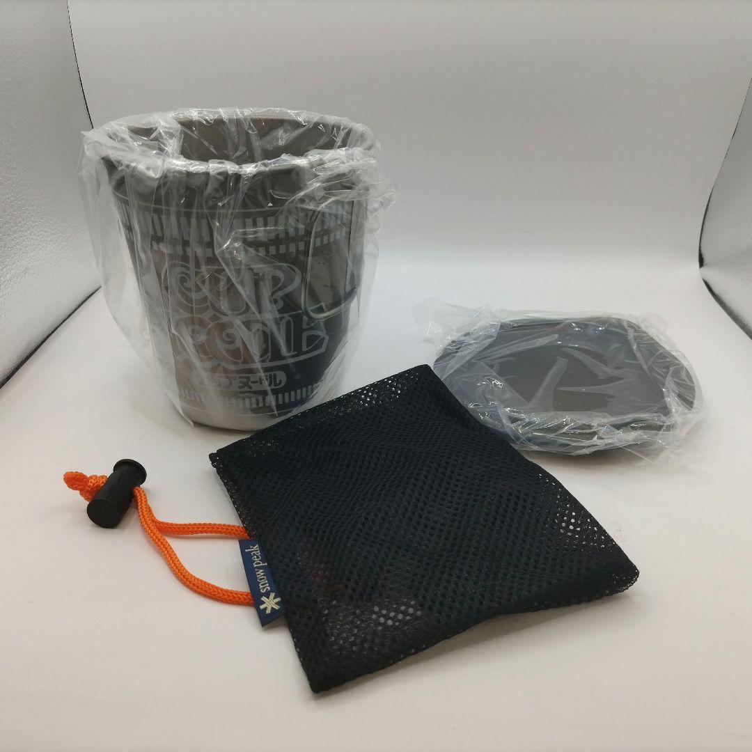 スノーピーク NISSIN カップヌードル型チタンクッカー SCS-070NI