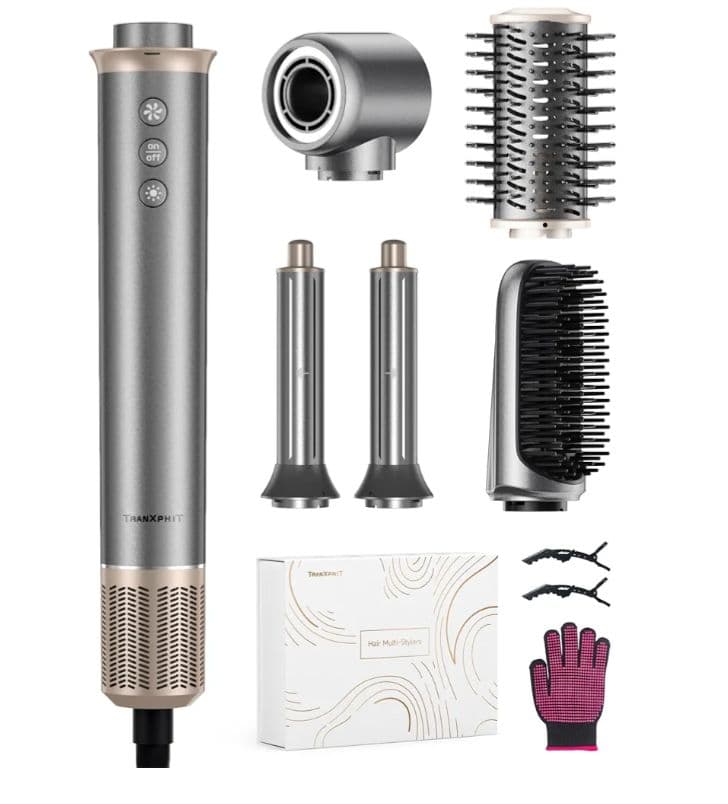 5in1多機能ヘアスタイラー 5億マイナスイオン 160,000RPM 新品