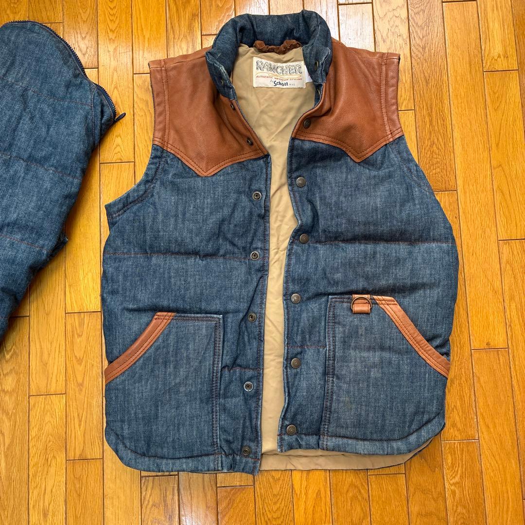 Schott NYC RANCHER ダウンジャケット M ショット　2WAY