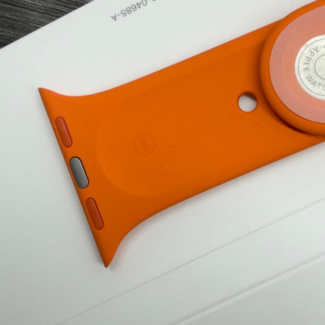 2953 未使用　Apple Watch エルメス　オレンジスポーツバンド
