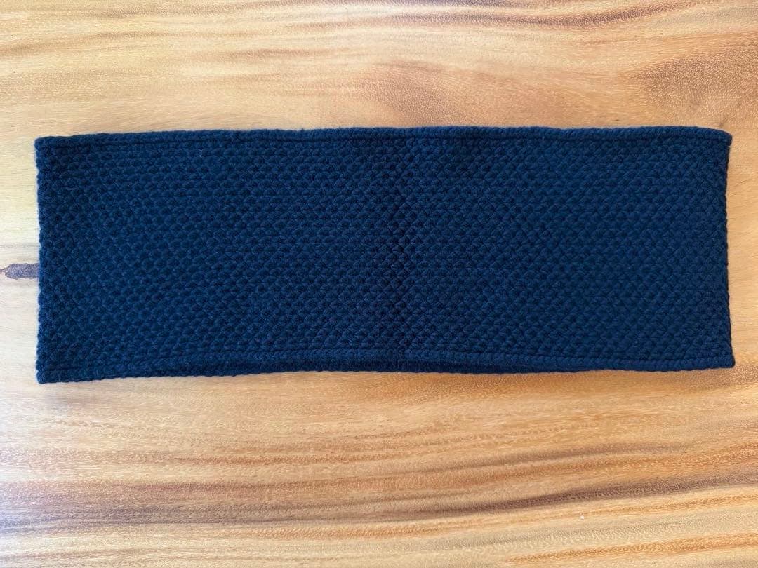 HERMES 黒 カシミア スヌード ネックウォーマー