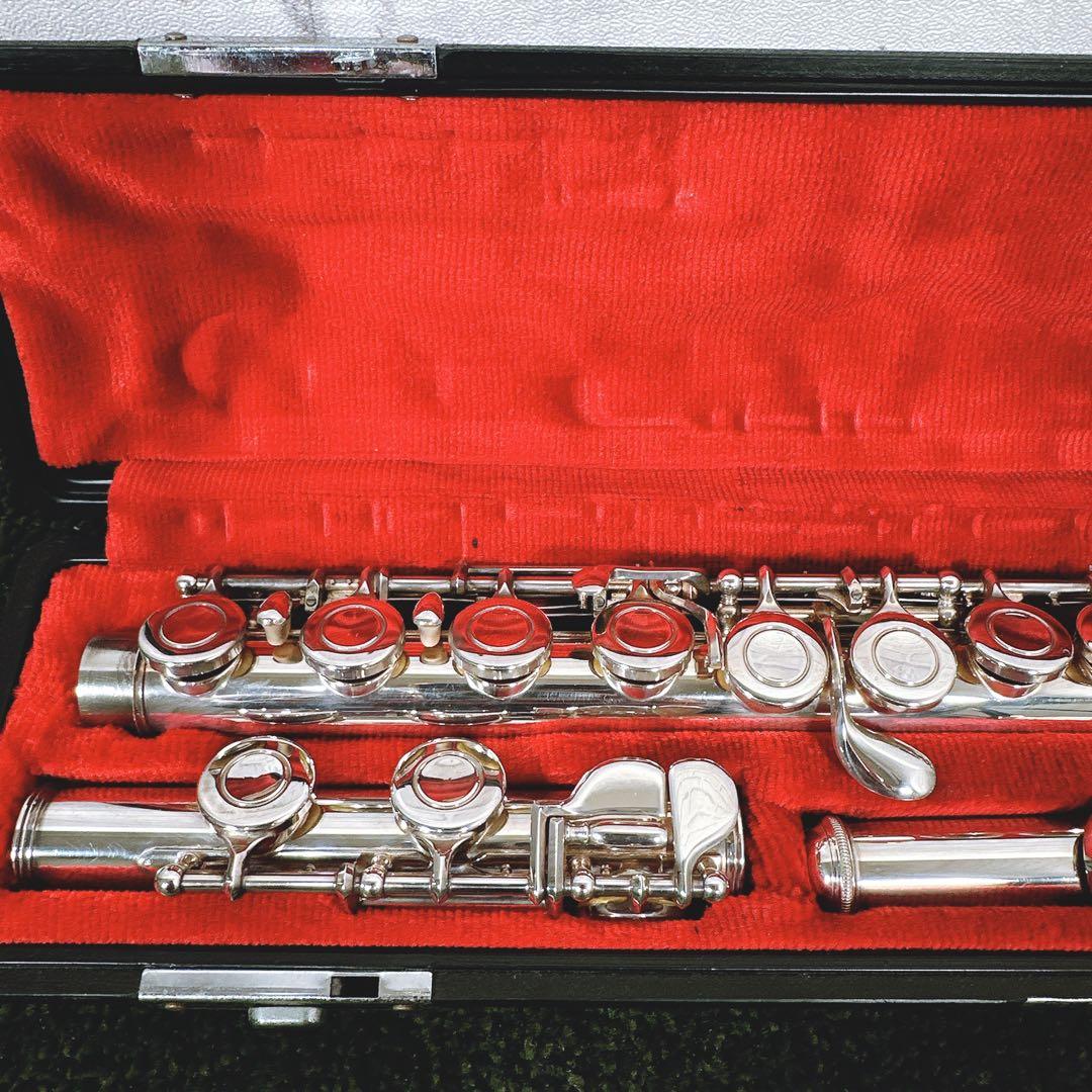整備済み ヤマハ フルート YFL-311 頭部管銀製 Eメカ YAMAHA