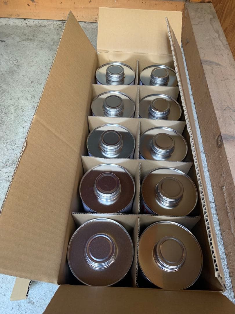 在庫処分特価1L×10缶 スリーラスタースリーボンド6154B 錆止め塗料黒色