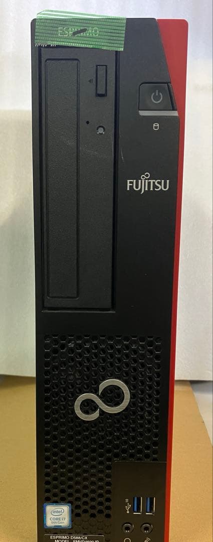 富士通 D588/CX Corei7-9700 8GB ベアボーンOS無し