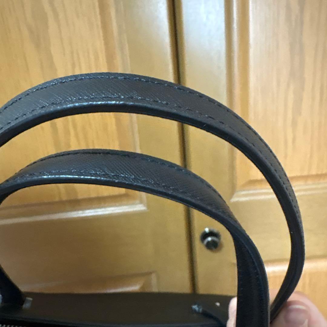 アニエスべー　ブラック 2way皮革バック　1回使用