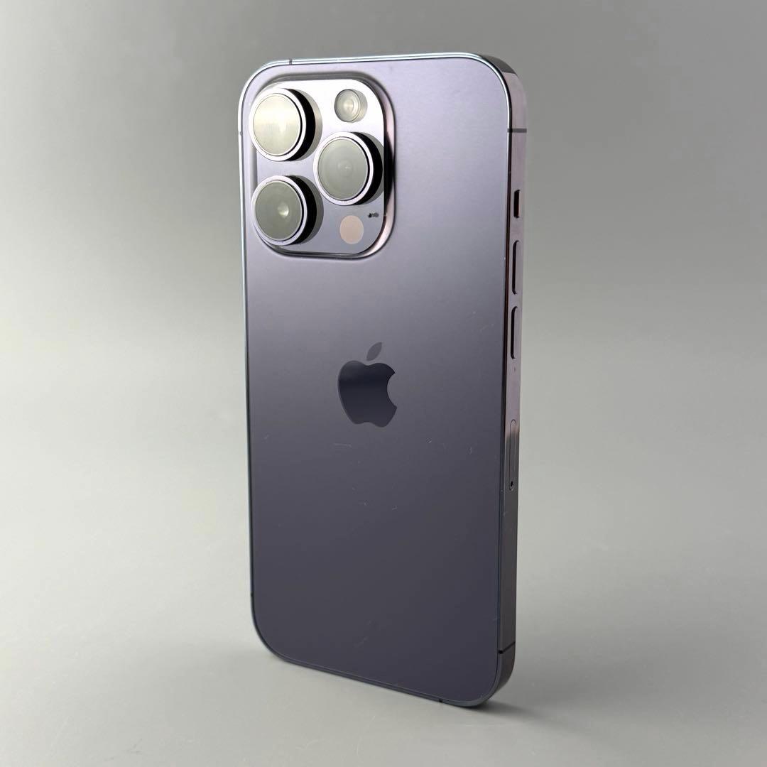 iPhone14Pro 256GB ディープパープル SIMフリー 箱付属品付き