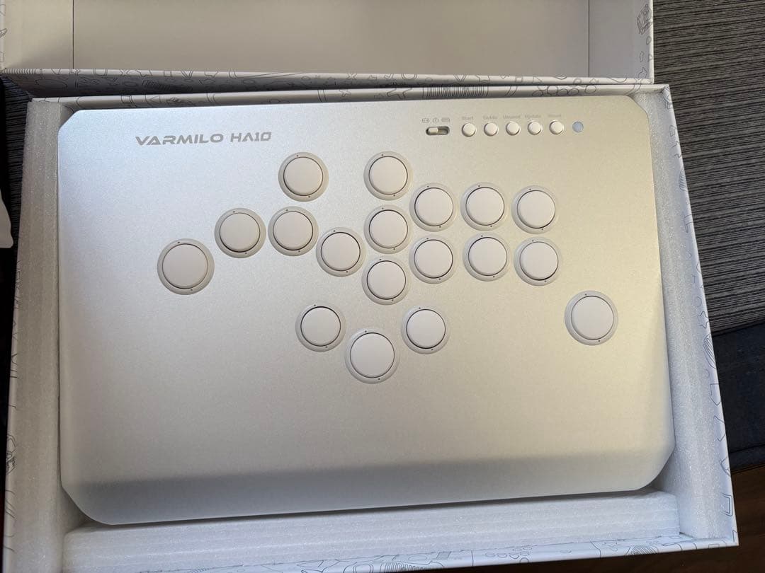 VARMILO HA10 Lunar Silverレバーレスコントローラー