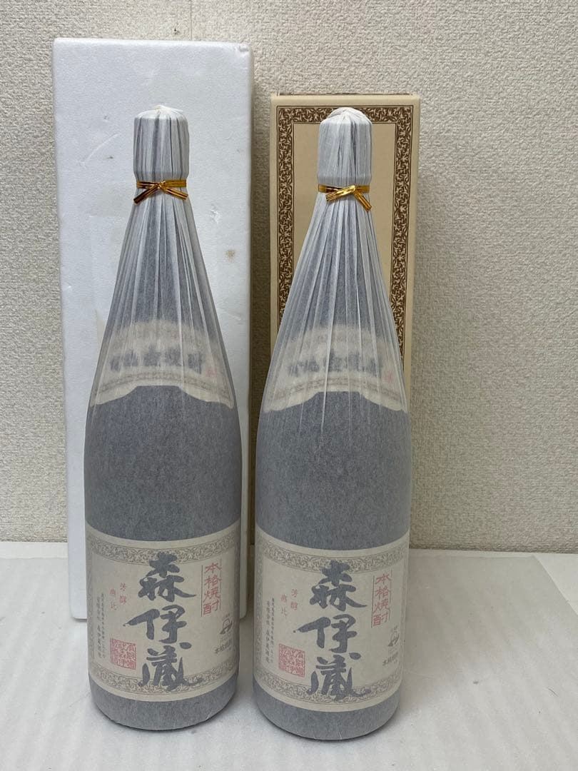 3-2329 かめ壺焼酎　森伊蔵1,800ml 2本