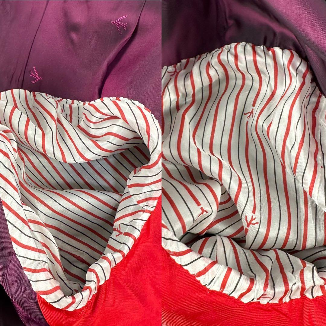 お*ぎ様 現行　イザイア　カプリ　ジャケット　セットアップ　グレンチェック　灰色