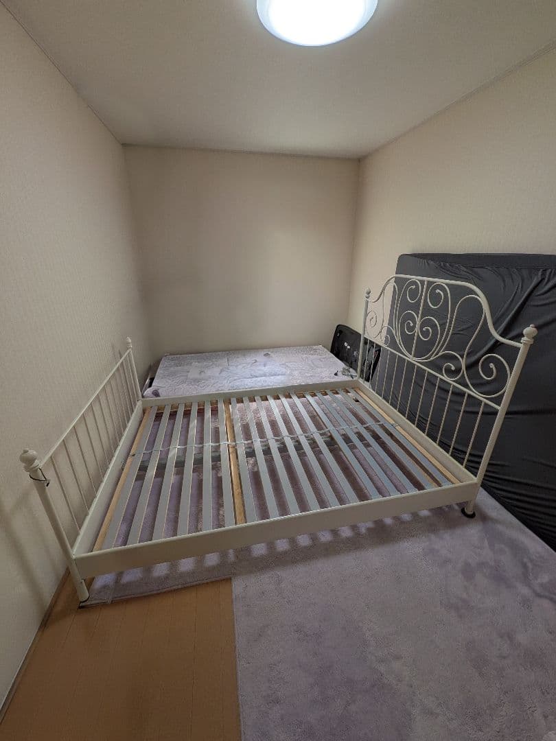 はじめましてさん専用です。イケヤのベッド。