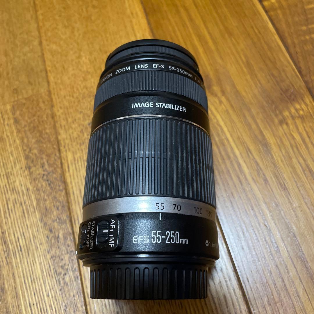 【美品フィルター付き】Canon EF-S55-250mm F4-5.6 IS