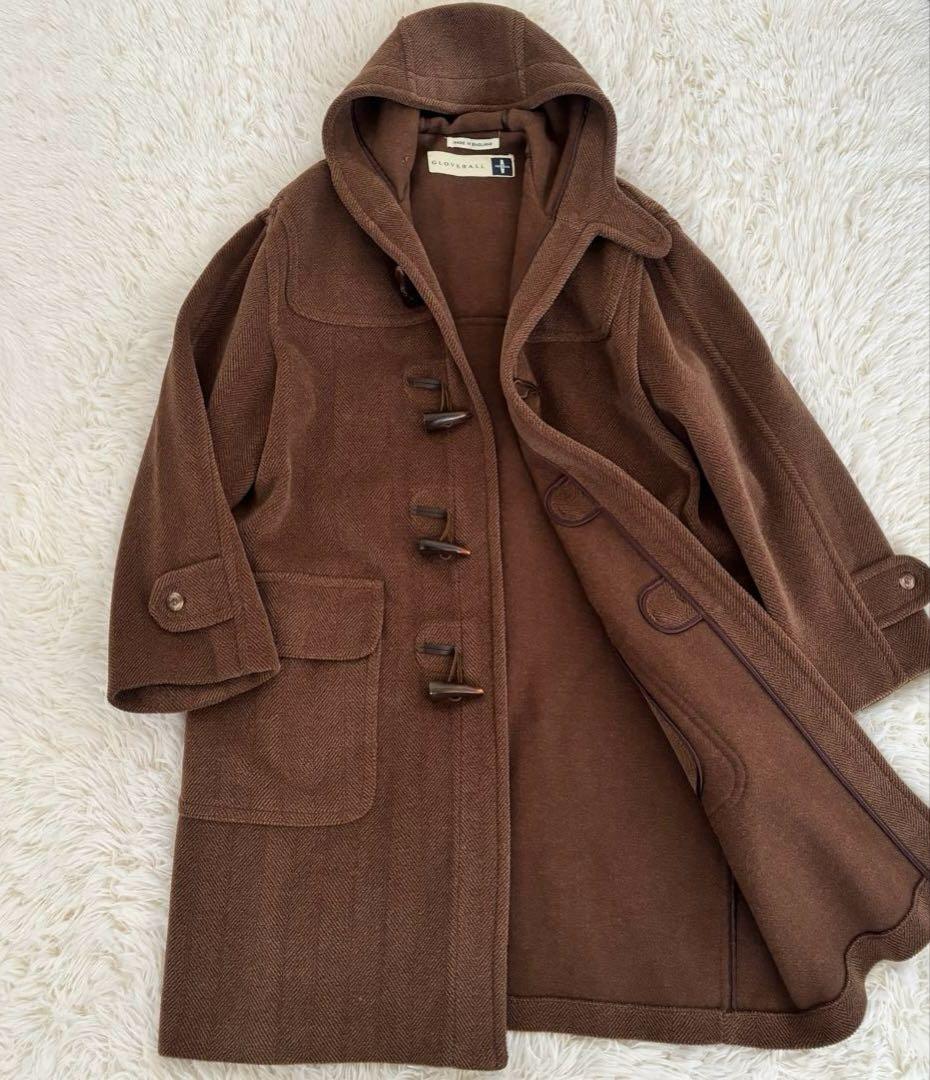 希少 グローバーオールGLOVERALLヘリンボーンダッフルコート キングストン