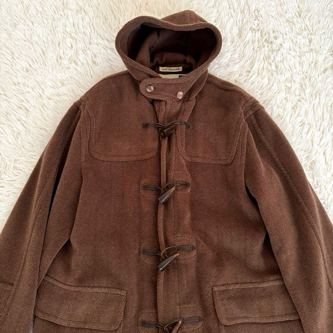 希少 グローバーオールGLOVERALLヘリンボーンダッフルコート キングストン