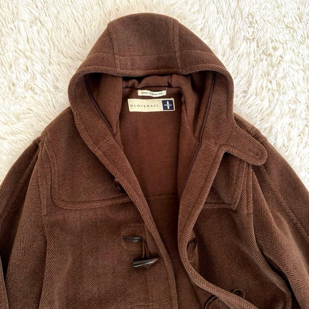 希少 グローバーオールGLOVERALLヘリンボーンダッフルコート キングストン