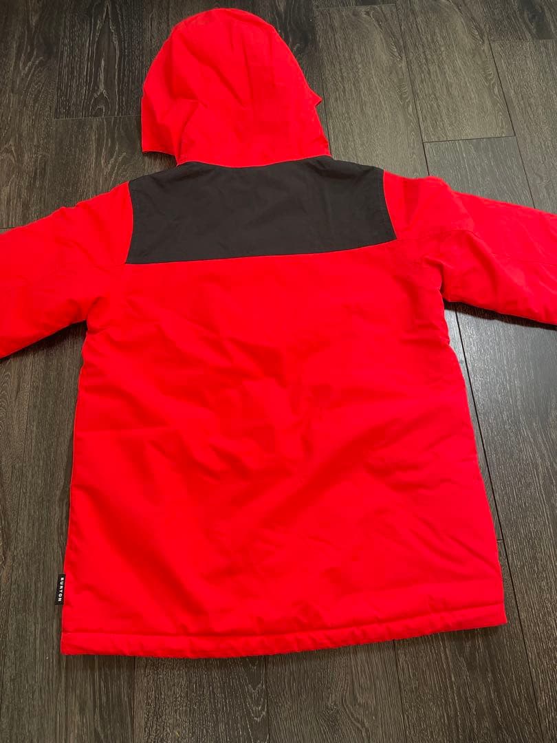 BURTON 子ども用 スノーウェア レッド/ブラック