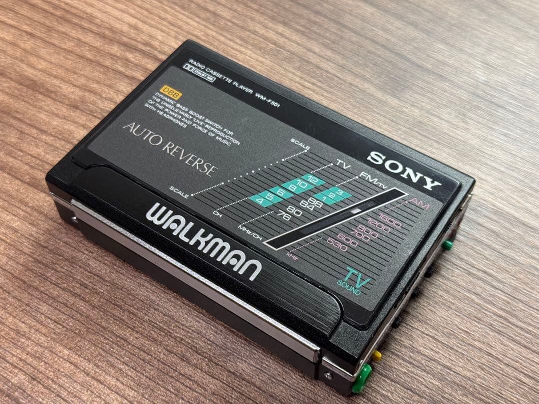 整備済｜SONY WALKMAN カセットウォークマン WM-F501 稀少
