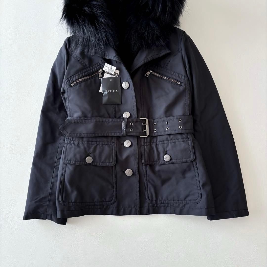 ■未使用品EPOCA【定価16万】3wayフードコートインナーファー付き