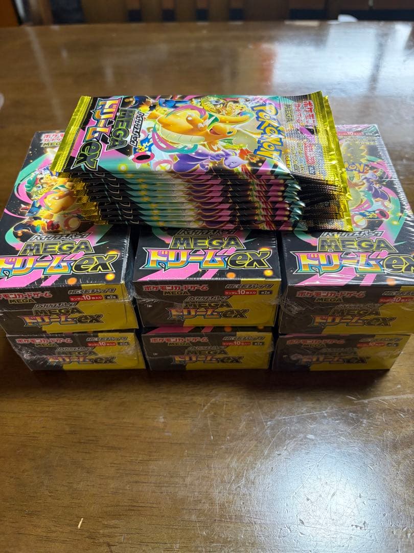 ポケモンカードメガドリームexシュリンク付き