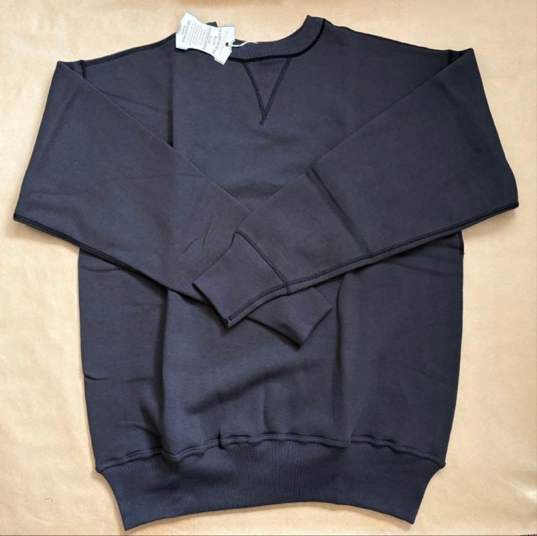 ② 新品 ウエアハウス 401 スウェット BLACK スミクロ 42 L 無地