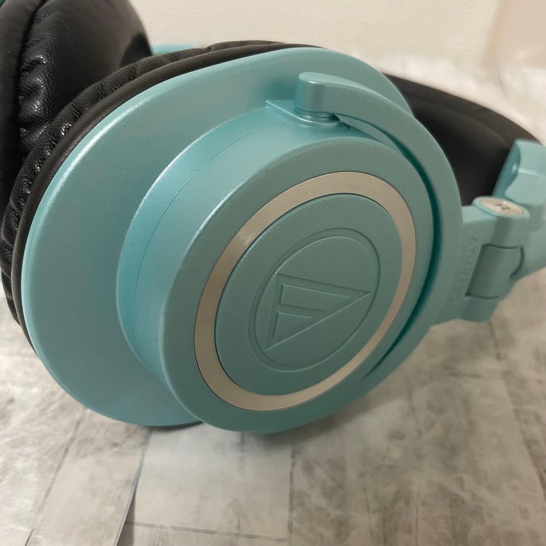 限定カラー ATH-m50x IB アイスブルー ワイヤレス ヘッドホン