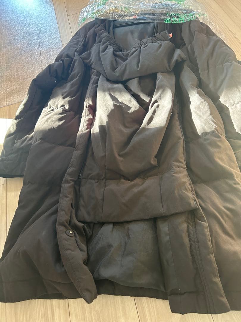 抱っこ対応 スイートマミー 中綿コート ブラック L