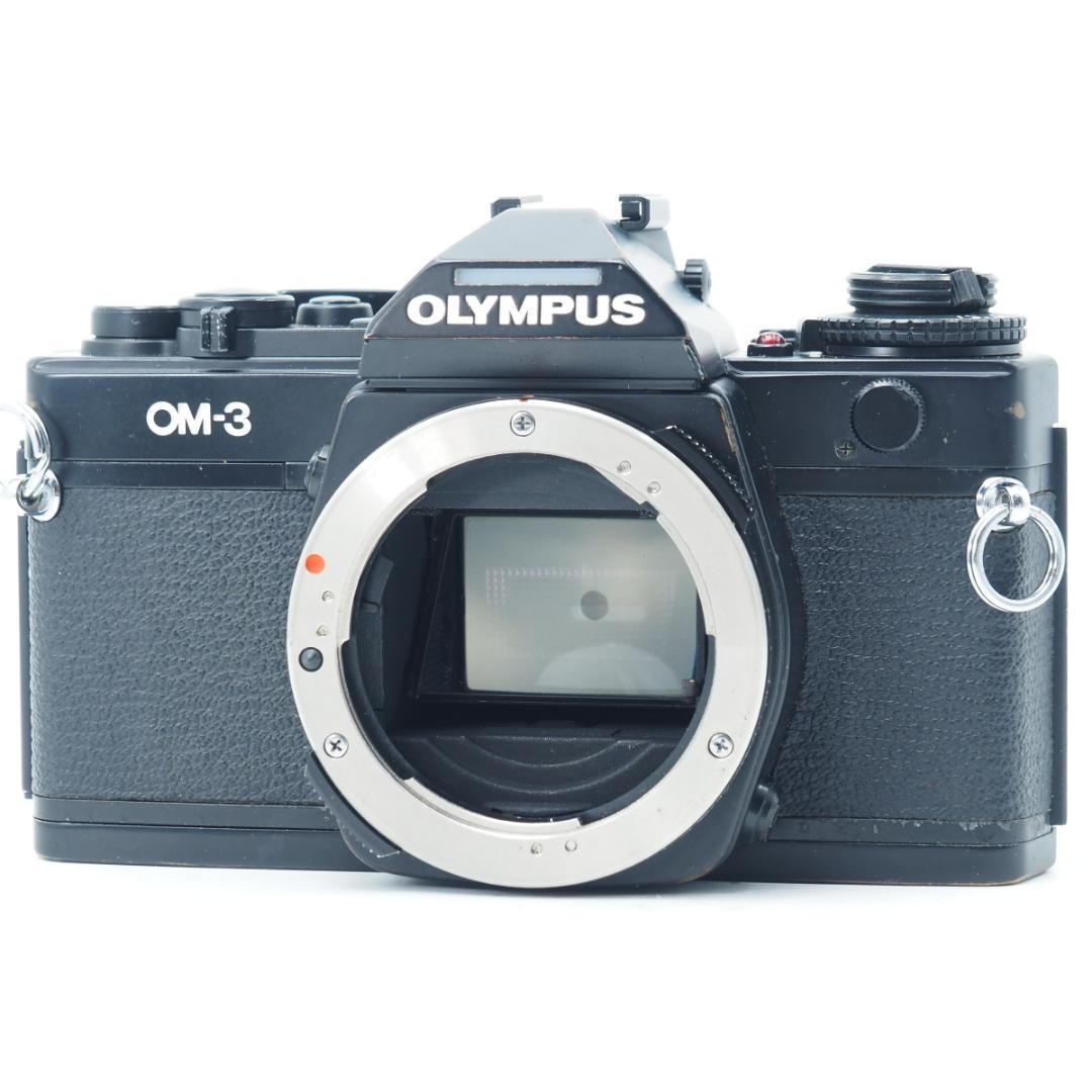 100328☆良品☆Olympus OM-３ ブラック