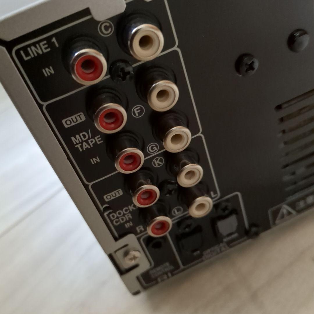 ONKYO CDプレーヤー シルバー CR-D1ミニコンポ