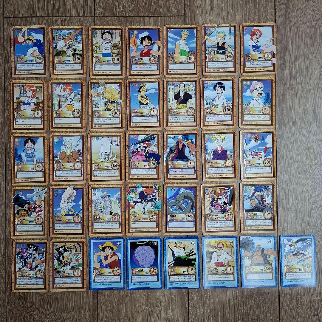 ワンピースカードダス ハイパーバトル 1弾 ノーマルコンプ 36枚