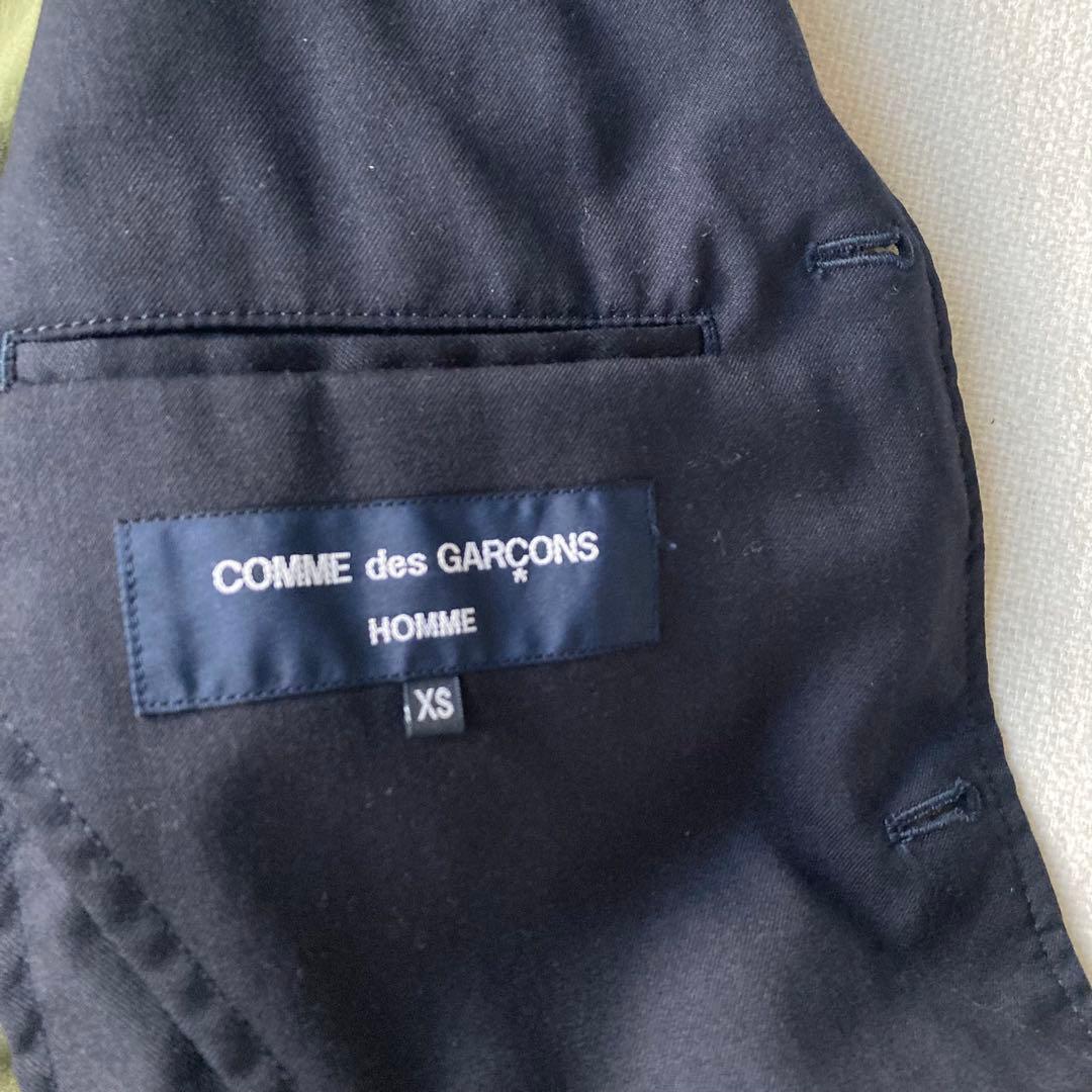 美品　コムデギャルソンオム　テーラードジャケット　ネイビー　2019AW