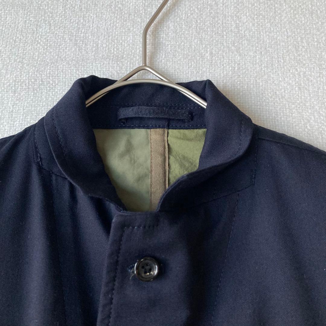 美品　コムデギャルソンオム　テーラードジャケット　ネイビー　2019AW