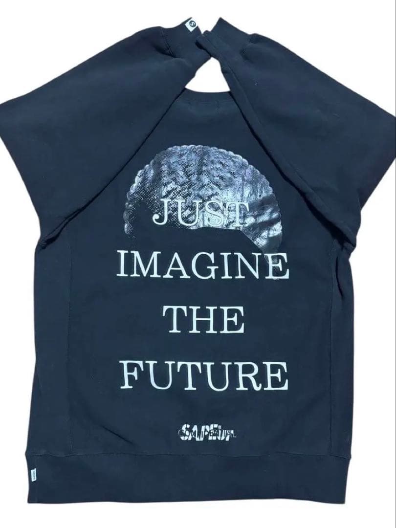 【受注限定】SAPEur サプール スウェット XL アフロロゴ 黒 未使用